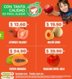 Miércoles de Plaza 29 de julio: frutas y verduras en la Comer y Fresko
