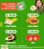 Miércoles de Plaza 30 de septiembre: frutas y verduras en la Comer y Fresko