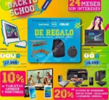 Promoción Compudabo Regreso a Clases: GRATIS escritorio, mochila y bocina al comprar una computadora