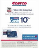 Costco Buen Fin 2019: 10% en monedero al pagar con tarjetas Costco