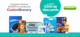 En Costco compra $2,000 en productos de despensa y recibe $300 de descuento