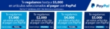 Cupón Costco Paypal de hasta $5,000 de descuento en artículos seleccionados