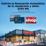 Promoción Costco: Renueva tu membresía y obtén certificados de regalo