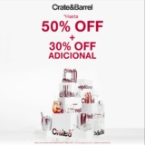 Last Summer SALE Crate and Barrel: Hasta 50% de descuento + 30 % adicional