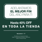 Crate and Barrel Pre Buen Fin 2022: Hasta 40% de descuento