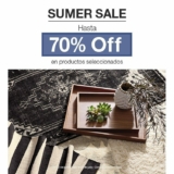 Summer Sale Crate and Barrel: Hasta 70% de descuento