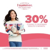 Rebajas de verano Crocs: 30% de descuento en classic o crocband adulto o infantil