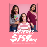 En Cuidado con el Perro suéteres a sólo $159 pesos