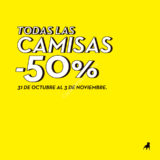 En Cuidado con el Perro 50% de descuento en todas las camisas y blusas