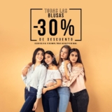 Promoción Día de las Madres Cuidado con el Perro: 30% de descuento en todas las blusas