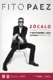 Concierto de Fito Paez GRATIS en el Zócalo el próximo 7 de septiembre