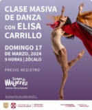 Clase masiva de danza Gratis en el Zócalo CDMX el próximo 17 de marzo