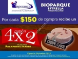 Cupón Bioparque Estrella de 4×2 en entradas en la compra de $150 en Pastelerías Esperanza