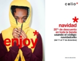 Cupón Celio de 20% de descuento en toda la tienda online