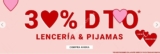 Cupón Forever 21 San Valentín: 30% de descuento en lencería y pijamas