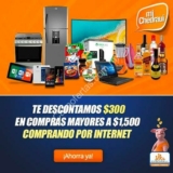 Cupón Mi Chedraui de $300 de descuento en compras de $1,500 o más en tienda en línea