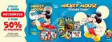 Cupón Panini 50% de descuento en álbum y estampas de la colección Mickey 90