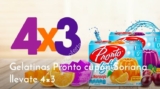 Cupón Soriana Soriticket de 4×3 en gelatinas Pronto