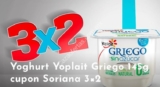 Cupón Soriana Soriticket de 3×2 en yogurt griego Yoplait