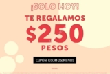 Cupón ösom de $250 pesos de descuento en compras a partir de $500