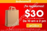 Cupones Sin Delantal Buen Fin 2017 de $30 de descuento de 10 a 2 y de 3 a 6pm