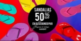 Cupón Hang Ten segundo par de sandalias a mitad de precio