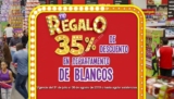 Promoción Julio Regalado 2019: 35% en Departamento de Blancos del 31 de Julio al 6 de Agosto 2019