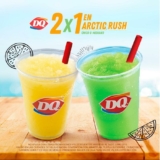 En Dairy Queen 2×1 en Arctic Rush chico o mediano