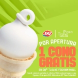 Cupón Dairy Queen Plaza Tlalne válido por un cono gratis