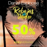 Rebajas de Verano Daniel Espinosa: Hasta 50% de descuento