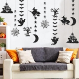 Paquete de 12 Guirnaldas con decoraciones de Halloween baja a un gran precio