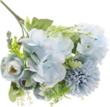 Bouquet de flores artificiales para decoración baja a un gran precio