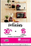 Promoción Liverpool Delicias de Cocina: hasta 30% de descuento en electrodomésticos + degustaciones