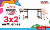 3×2 en muebles de oficina en Office Depot Regreso a Clases