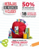 En Office Depot hasta 50% de descuento en útiles escolares para este Regreso a Clases