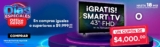 Días Especiales Office Depot: Smart TV de 43″ GRATIS en compras a partir de $9,999 y más