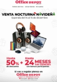 Venta Nocturna Office Depot 14 al 16 de diciembre: hasta 50% de descuento + 24 msi