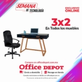 Ofertas Office Depot Semana de Tecnología del 20 al 30 de abril: 3×2 en muebles y más
