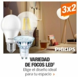 3×2 en focos LED seleccionados en Home Depot