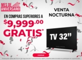 Venta Nocturna Office Depot: pantalla de 32” Gratis con tus compras este 13 y 14 de mayo