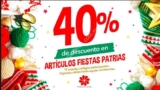 40% de descuento en artículos para las fiestas patrias en Modatelas