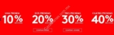 Descuentos escalonados promoda: Hasta 40% de descuento adicional en bottoms (pantalones, jeans, pants, etc)