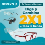 2×1 en toda la tienda en Devlyn este fin de semana