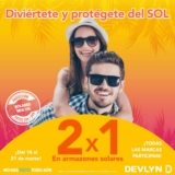 2×1 Armazones Solares en Devlyn del 18 al 21 Marzo