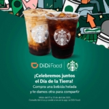 2×1 en bebidas heladas en Starbucks participantes al pedir por DiDi Food