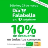 Día Falabella en Soriana.com hoy 21 de marzo: 10% de descuento en todas tus compras pagando con tarjeta Soriana Falabella