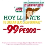 Día de la docena Krispy Kreme: Docena de dona glaseada original a $99 los dias 12 de cada mes