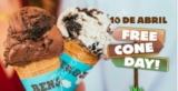 Día del Cono GRATIS Ben & Jerrys este 10 de abril de 2018