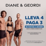 Promo Diane & Geordi: 4×3 en panties o bóxers