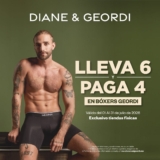 Promo Diane & Geordi: 6×4 en bóxers Geordi